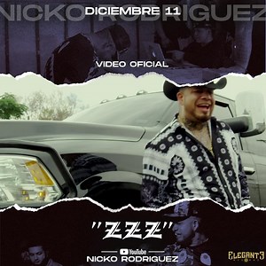 🎥1️⃣1️⃣.DIC🧨 . 🎶 “ZZZ” 🚔~ @nickorodriguez_official Video Oficial 🎶📱 • @elegante_records @elegante.entertainment | Nicko rodriguez