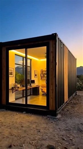 Abandoned Container Turned Into an Office #container #renovation #timelapse