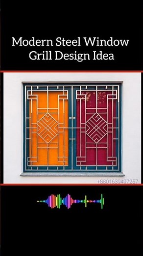 Modern Window Grill Design Idea