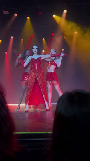 Burlesque Performance Featuring Brooke Bird and Valeria Cuenu in Brisbane