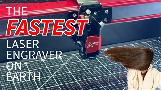 The New Fastest Laser Engraver on Earth: Aeon REDLINE