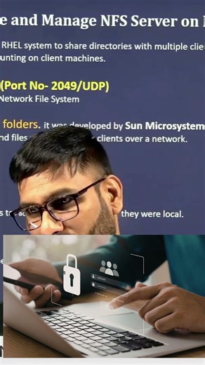 NFS Server Configure & Manage कैसे करें?😱Linux Practical #skynetlinux #rhcsa #rhce #itcareer #viral