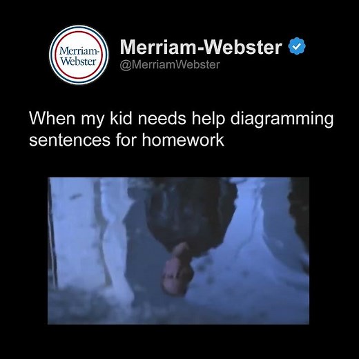 Remember diagramming sentences?