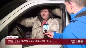 'Multiple structures on fire' in Sunshine Lake area in Ray County