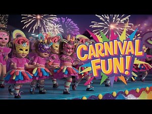 Carnival Magic: Kids Dance in Rio! 🎭🎉