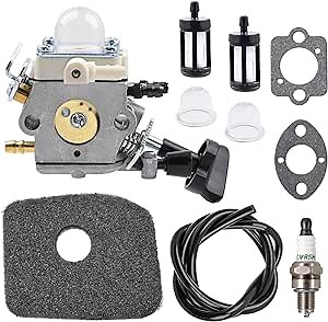 BG86 Carburetor Replacement For Stihl SH56 SH56C SH86 SH86C C1M-S261B Leaf Blower Carb 4241 120 0616 With Primer Bulb Fuel Filter & Spark Plug