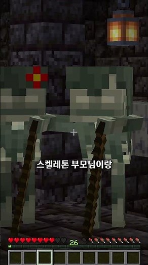 Skeleton died in Minecraft 😭