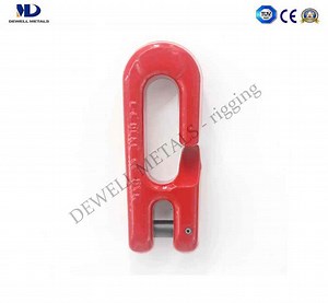 [Hot Item] Red Painted G80 Drop Forged Alloy Steel Marine Clevis Choker Hook