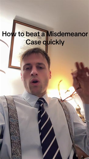 The playboom is simple. Be ready for trial. #misdemeanor #lawyer #crime #defenseattorney #lawschool