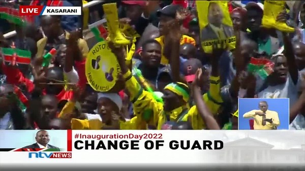 46K views · 1.9K reactions | William Ruto takes oaths of office; he is now the 5th President of the Republic of Kenya. #InaugurationDay2022 | NTV Kenya | Facebook