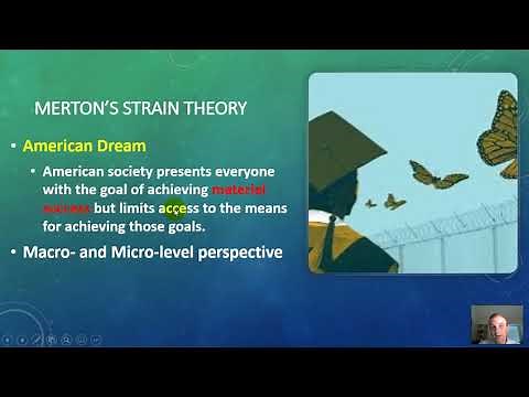 Strain Theories in Criminology