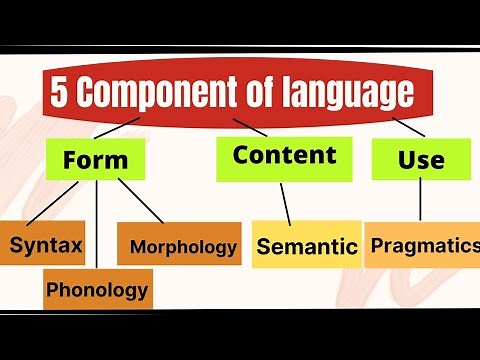 5 components of language | dsssb english preparation