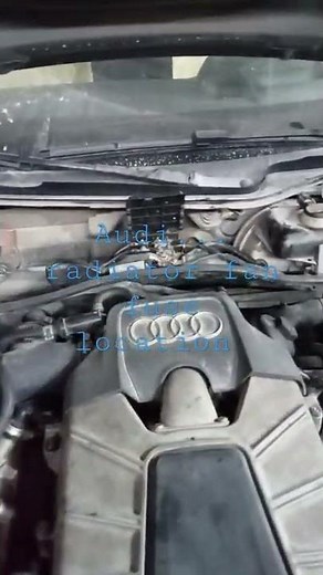 Audi radiator fan fuse location