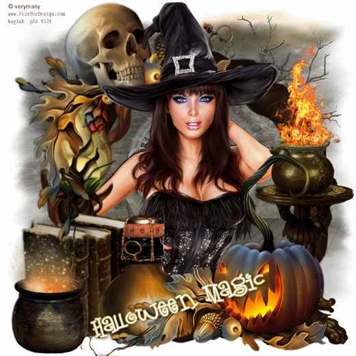 Halloween Witch on Make a GIF