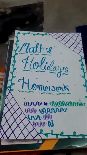 Cute cover page ideas 💡 😍