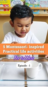 19K views · 1.6K reactions | 5 Montessori-inspired practical life...