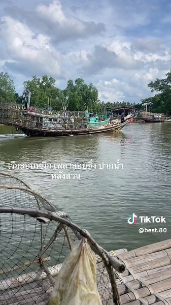 #เรือมดเเดงขนเงินขนทอง💸💰 #ลอบหมึกหอม🦑 #ปากน้ําหลังสวน🍃