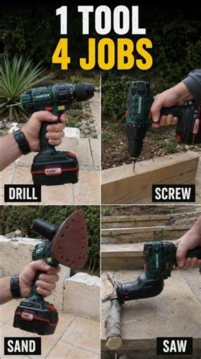 Can One Cheap Parkside Tool Do 4 Jobs?