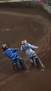 They may be friends off track, but on track, there are no loyalties 🔥 Anders Thomsen and Bartosz Zmarzlik fought HARD during Heat 11 of the #GermanSGP 🇩🇪 #SGP | FIM Speedway Grand Prix