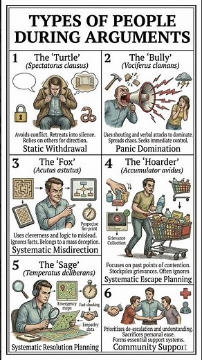 Types Of People During Arguments