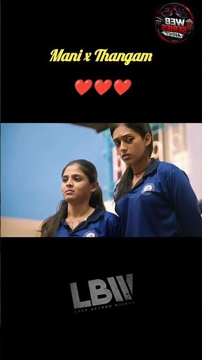 Thangam Stunned😱| Mani's confession hits different ❤️❤️|lbw web series Promo|latest episode|shorts