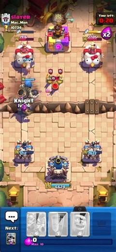 Mother Witch + Giant Skeleton — Tower Eliminated! 🧙‍♀️💀💥🏰 #ClashRoyale