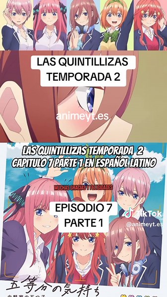 Las Quintillizas Temporada 2 Episodio 7 Parte 1