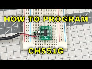 How To Program CH551G (Cheap uC From LCSC.com)