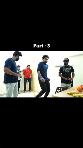 Nikhilendra Balaji on Instagram: "Try not to laugh 😂😂 PART-3 @off_sai_kumar @imgiridharsimma @ssaaaiiii._g_ @jamalbasha.shaik.338 @actordeepak_official @varun.m_27 #Telugucomedy #blindfoldedchallenge #beatingchallenge #funny #viral"
