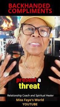 WHAT DO MEN MEAN WITH BACKHANDED COMPLIMENTS: Relationship advice goals & tips #shorts