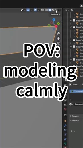 Modeling daily: nothing scary #3d #blender #daily #modeling