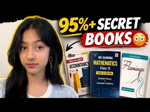 Best BOOKS to score 95+ in CLASS 12 *COMMERCE* (NOT sponsored) || Personal recs || Class 12 2026