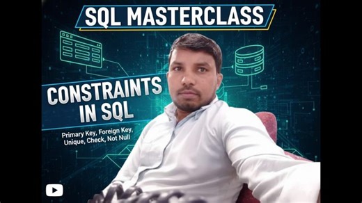 SQL Constraints: Mastering Data Integrity with Primary Key, Foreign Key, and More | Kadamachi Venkatesh posted on the topic | LinkedIn