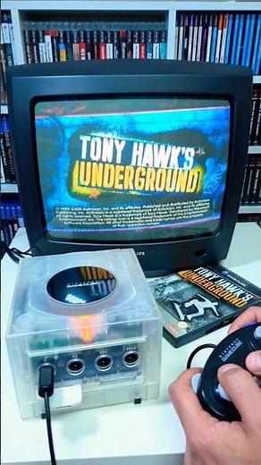 CRT + GameCube | Tony Hawk’s Underground Gameplay