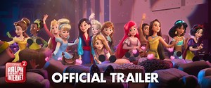 Dive into the worldwide web and see the Disney Princesses come together in the new trailer for #RalphBreaksTheInternet, with a special appearance by Oh My Disney! | The Little Mermaid