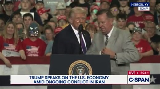 ‘Do it fast!’ Trump tells businessman to hurry rally speech because ‘they don’t wanna hear from you’
