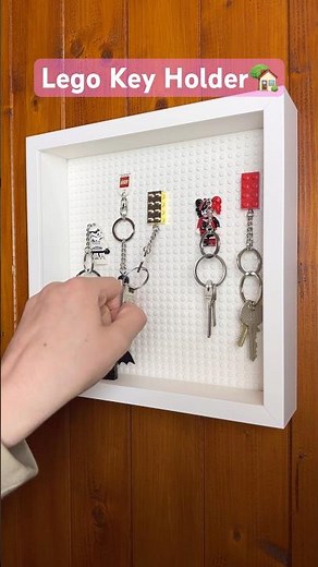DIY Lego Key Holder 🏡 #lego