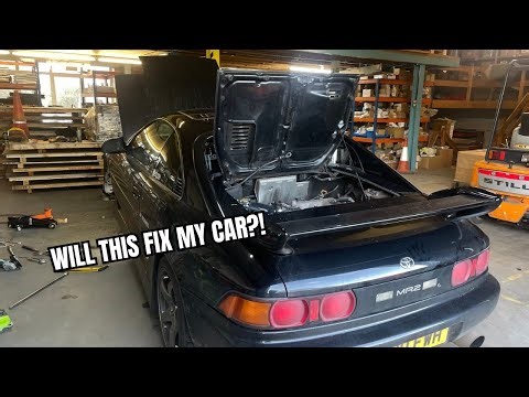 Fixing my Toyota MR2 AGAIN…..Installing coilovers on a rev 5 MR2