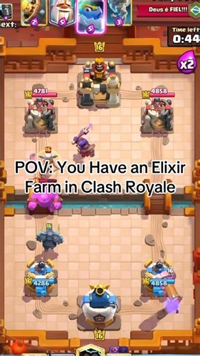 Making an Elixir Farm in Clash Royale