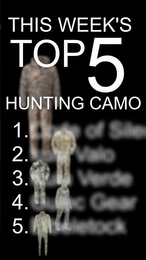 🔥 Top 5 Camo Patterns of the Week! 🔥 Aug 25th - Sept 2