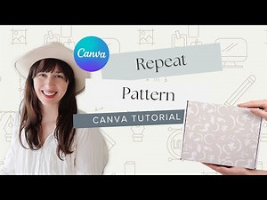 How to Create a Seamless Pattern in Canva TUTORIAL