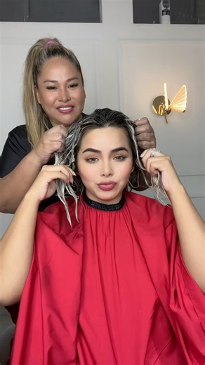 3K views · 26 reactions | Asmr Color MELTING✨ Lisbeth Peralta Makeup #cambiodelook #asmr #color #cabello #babylight #bolivia #santacruz | Spa Lucy Internacional | Facebook