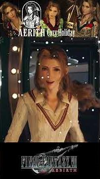 [FF7 Rebirth] Early Christmas date with Aerith in her new costume!