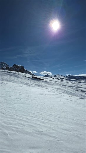 Swiss train disappears under deep snow #train #winter #snow