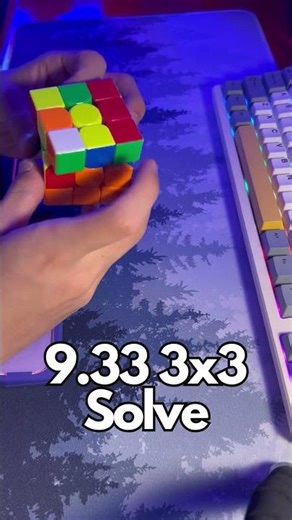 9.33 3x3 Solve 😎🤪🥳🤯