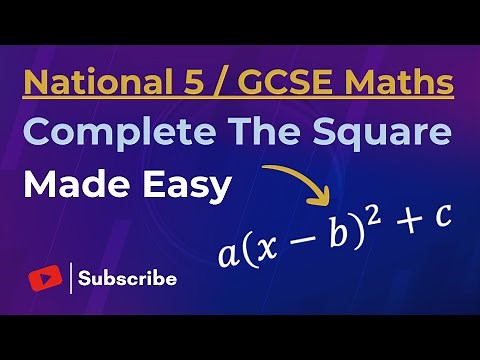 Master Completing The Square In Under 10 Minutes