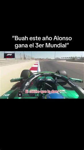 Fernando Alonso y el meme del tercer mundial en F1