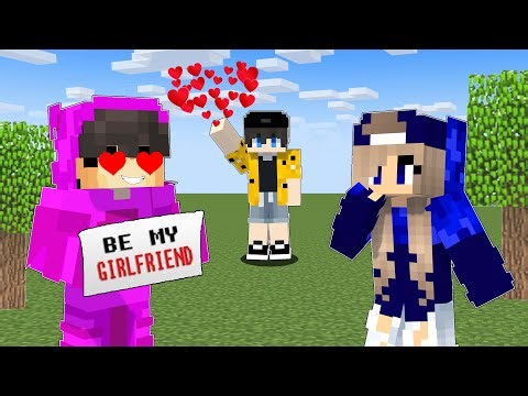 Secret GIRLFRIEND in MINECRAFT!