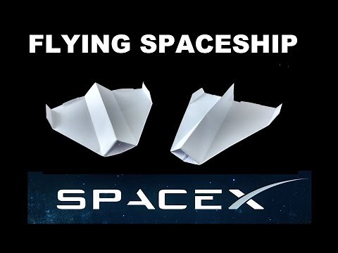 How to make a SpaceX Flying Spacecraft/Spaceshuttle