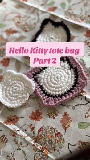 Cute Crochet Ideas: Hello Kitty Tote Bag Tutorial